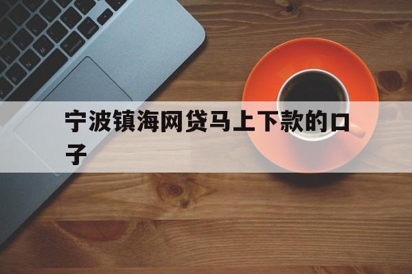 宁波镇海网贷马上下款的口子