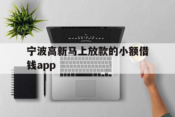 宁波高新马上放款的小额借钱app