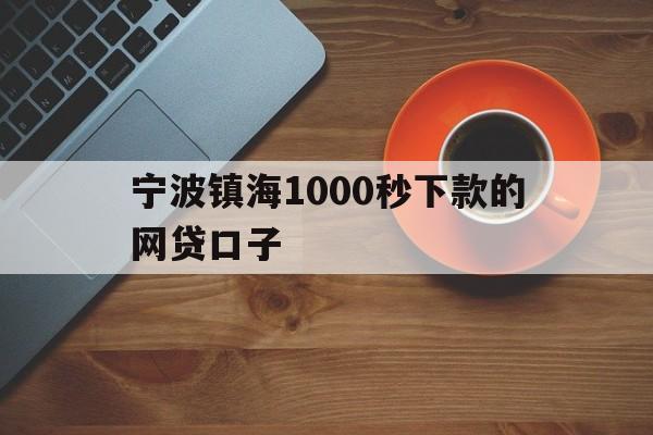 宁波镇海1000秒下款的网贷口子
