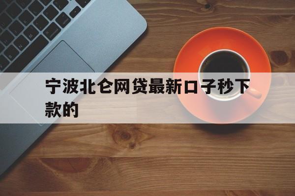 宁波北仑网贷最新口子秒下款的