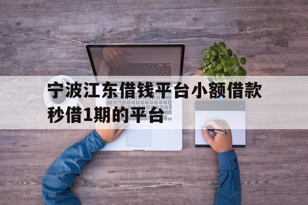 宁波江东借钱平台小额借款秒借1期的平台