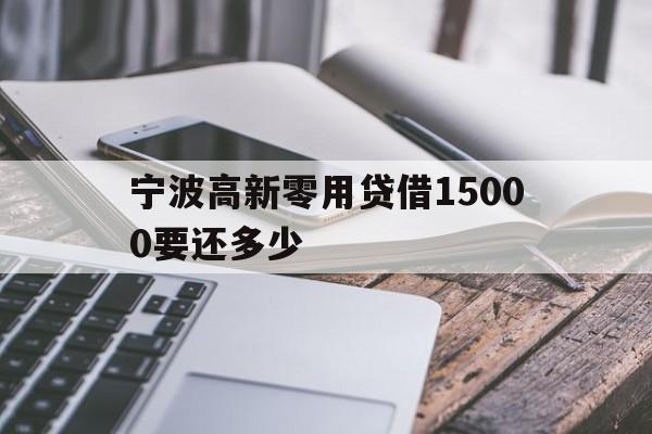 宁波高新零用贷借15000要还多少