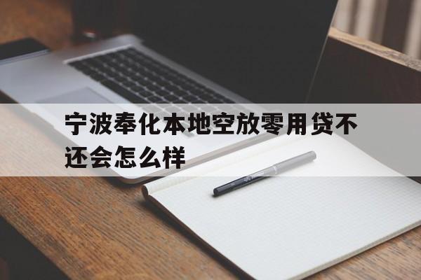 宁波奉化本地空放零用贷不还会怎么样