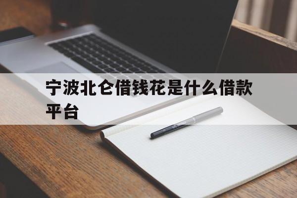 宁波北仑借钱花是什么借款平台