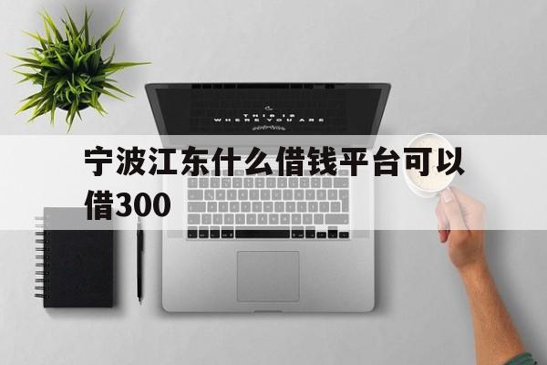 宁波江东什么借钱平台可以借300